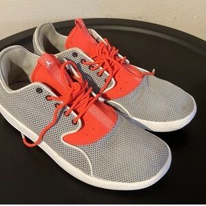 Nike Air Jordan Eclipse Sport Sneakers Size 8.5  Air Jordan Eclipse Gray/Orange